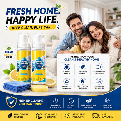 FINAL DAY: Buy 3 Get 3 FREE! Ultimate Car & Kitchen Foam Cleaner