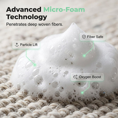 Last Day Special Price ! Buy 1 Get 1 FreeWaterless Carpet Foam Stain Remover with Towel