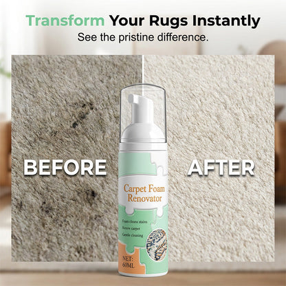 Last Day Special Price ! Buy 1 Get 1 FreeWaterless Carpet Foam Stain Remover with Towel